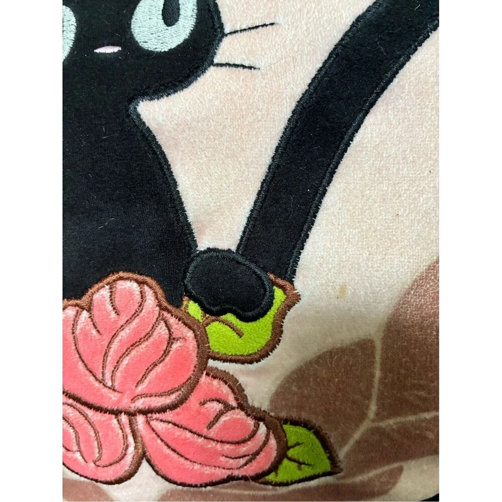 Kiki’s Delivery Service Miyazaki Ghibli Jiji Soft Bread Cushion Pillow 35cm